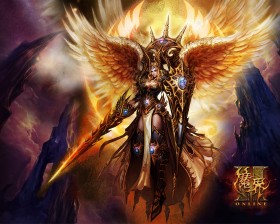 暗黑风格网游《魔界2》官方桌面壁纸