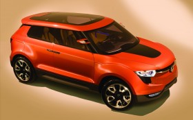 双龙SUV Ssangyong概念车桌面壁纸