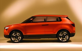 双龙SUV Ssangyong概念车桌面壁纸