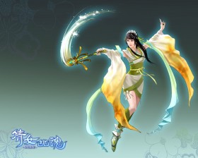 即时制玄幻网游《倩女幽魂》官方桌面壁纸