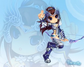 即时制玄幻网游《倩女幽魂》官方桌面壁纸