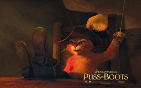  《穿靴子的猫》桌面壁纸