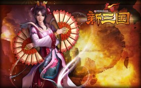 三国题材网游《赤壁》官方桌面壁纸