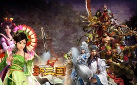 三国题材网游《赤壁》官方桌面壁纸