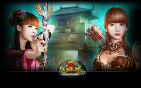 三国网游《赤壁》柳岩代言桌面壁纸