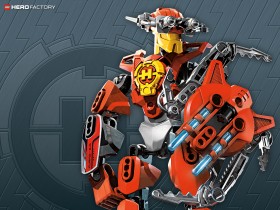 LEGO Hero Factory 乐高英雄创库广告创意桌面壁纸