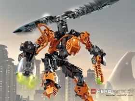 LEGO Hero Factory 乐高英雄创库广告创意桌面壁纸