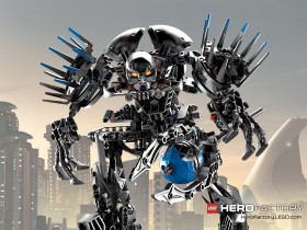 LEGO Hero Factory 乐高英雄创库广告创意桌面壁纸