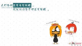 嘟嘟鹅 可爱卡通桌面壁纸