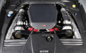 Novitec Rosso Ferrari 599 GTO 2011 (法拉利双机械增压改装超跑)汽车桌面壁纸