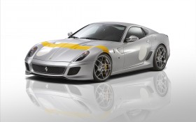 Novitec Rosso Ferrari 599 GTO 2011 (法拉利双机械增压改装超跑)汽车桌面壁纸