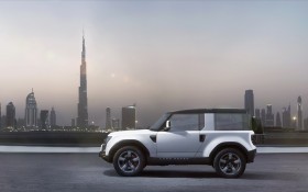 Land Rover DC100 路虎卫士汽车桌面壁纸