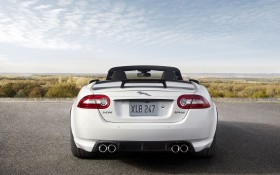 2012款捷豹XKR-S Convertible跑车桌面壁纸