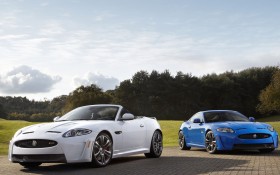 2012款捷豹XKR-S Convertible跑车桌面壁纸
