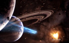 window 7主题《太空》桌面壁纸