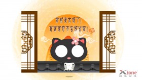 嘿莉猫动漫卡通桌面壁纸