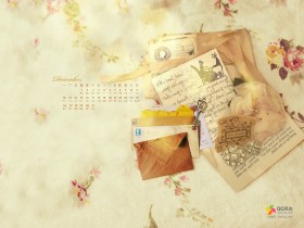 2011年12月(十二月)月历腾讯壁纸