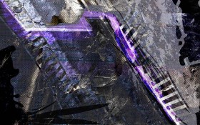 杂乱背景插画桌面壁纸