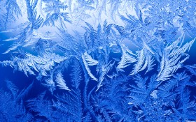 雪花与冰霜桌面壁纸