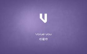 26个英文字母诠释的爱情简约桌面壁纸