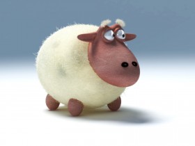 小羊肖恩Sheeps可爱绵羊卡通桌面壁纸