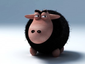 小羊肖恩Sheeps可爱绵羊卡通桌面壁纸