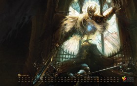 2011年12月 腾讯QQ月历桌面壁纸