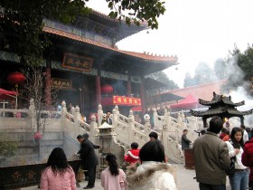 华南地区最大的佛门圣地南海观音寺桌面壁纸
