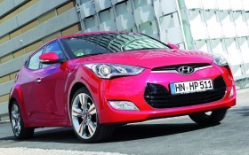 2012款现代Veloster轿车桌面壁纸