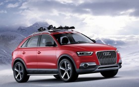 2012款奥迪Q3 Vail Concept旅行车桌面壁纸