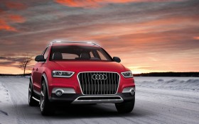 2012款奥迪Q3 Vail Concept旅行车桌面壁纸