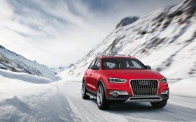 2012款奥迪Q3 Vail Concept旅行车桌面壁纸