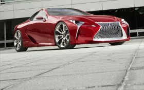 2012款雷克萨斯 LF-LC Sports Coupe Concept跑车桌面壁纸