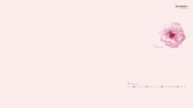 2012年2月CYWORLD月历桌面壁纸
