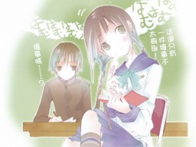 《文学少女》淡雅风格动漫壁纸