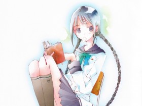 《文学少女》淡雅风格动漫壁纸
