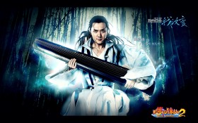 冯绍峰 代言梦幻诛仙2网游桌面壁纸
