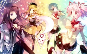《魔法少女小圆》桌面壁纸[1280x800]