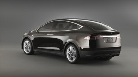 2012年Tesla 特斯拉 Model X汽车桌面壁纸