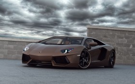 兰博基尼 Aventador LP700-4桌面壁纸