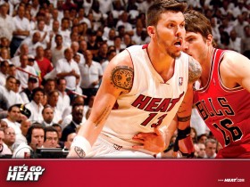 热火队 2011-12赛季NBA桌面壁纸