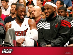 热火队 2011-12赛季NBA桌面壁纸
