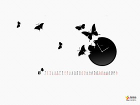 2012年6月(六月)月历腾讯桌面壁纸
