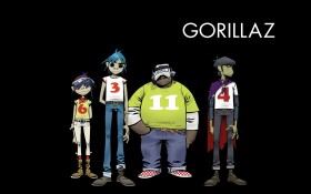Gorilla乐队组合桌面壁纸[1280x800]