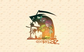 Gorilla乐队组合桌面壁纸[1280x800]