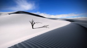 沙漠戈壁风景桌面壁纸[2560x1440]