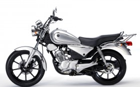 雅马哈 YBR125 Custom摩托桌面壁纸
