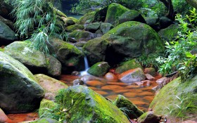 贵州赤水天柱峰佛光岩风景桌面壁纸