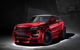 悍马改装版 路虎Evoque越野车桌面壁纸