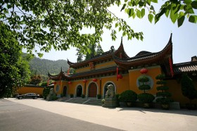 法喜寺上天竺寺寺庙风景桌面壁纸